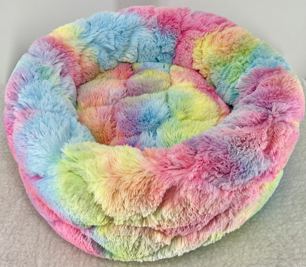 Donut Bed Minky Tie Dye – FMS Dog Beds